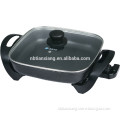 square electric pan skillet with glass lid TXG-031